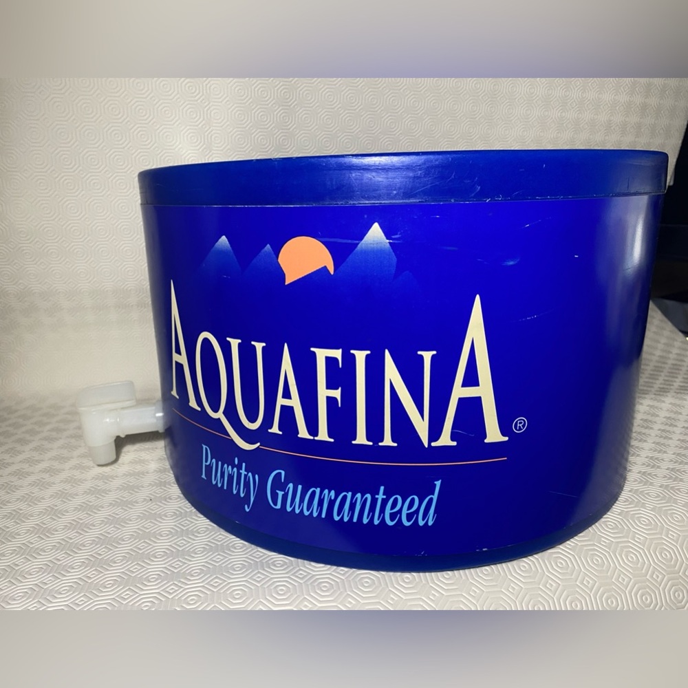Aquafina ice bucket drink cooler for parties